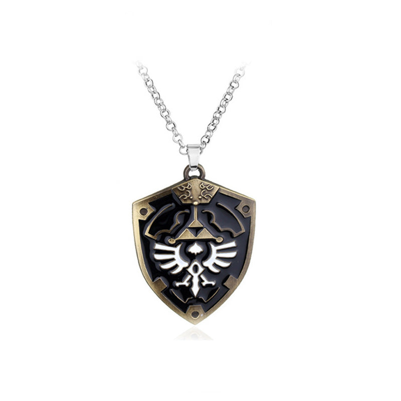 Wholesale Game Accessories Owl Shield Keychains